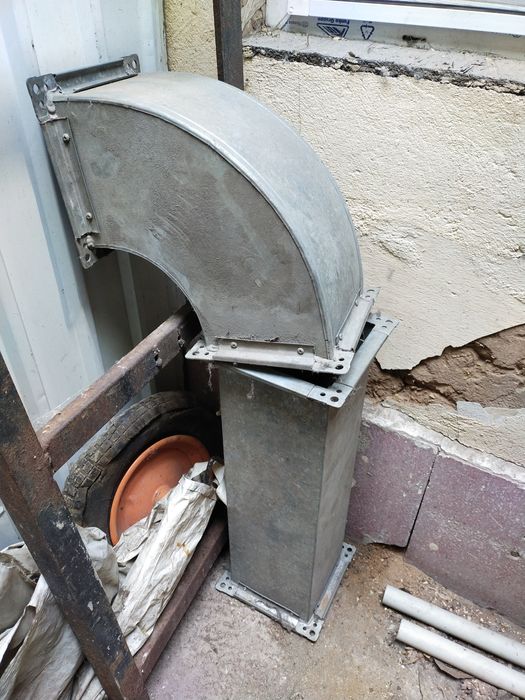 Вытяжка жестяная