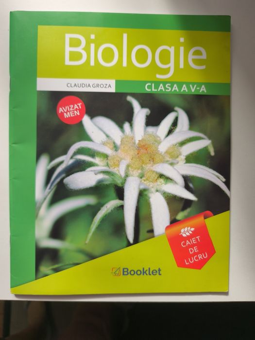Caiet de biologie clasa a V-Claudia Groza-Booklet