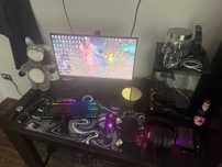 Calculator gaming, full setup