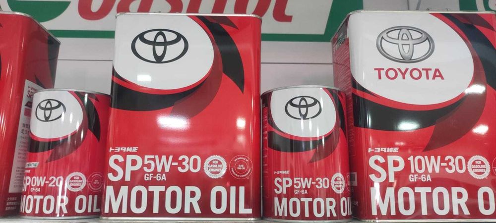 Масло Toyota 5w/30 SP GF-6A - 4л. (ж/б)