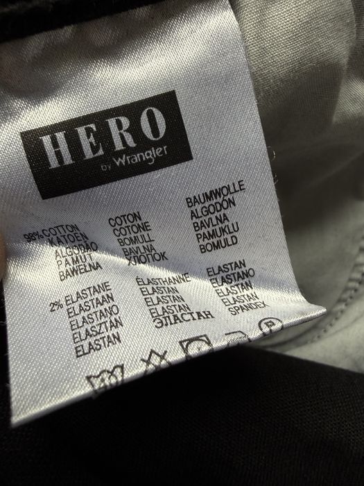 Blugi WRANGLER Hero Negru Barbati | Marime 34 x 30 (Talie 86 cm)