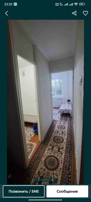 Ижарага Октябр 1-хона 3-этаж