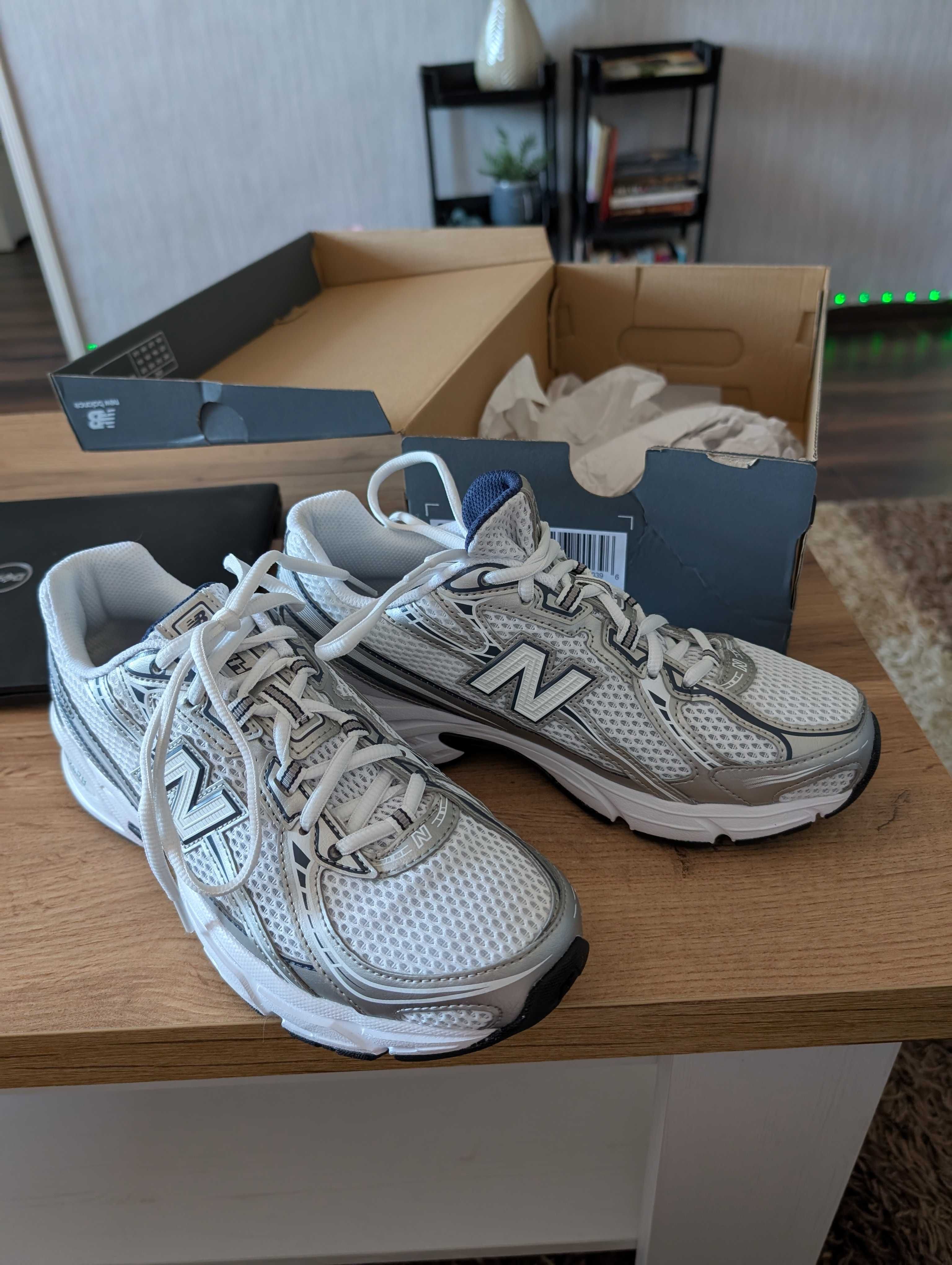 New balance 740 - бяло със сиво