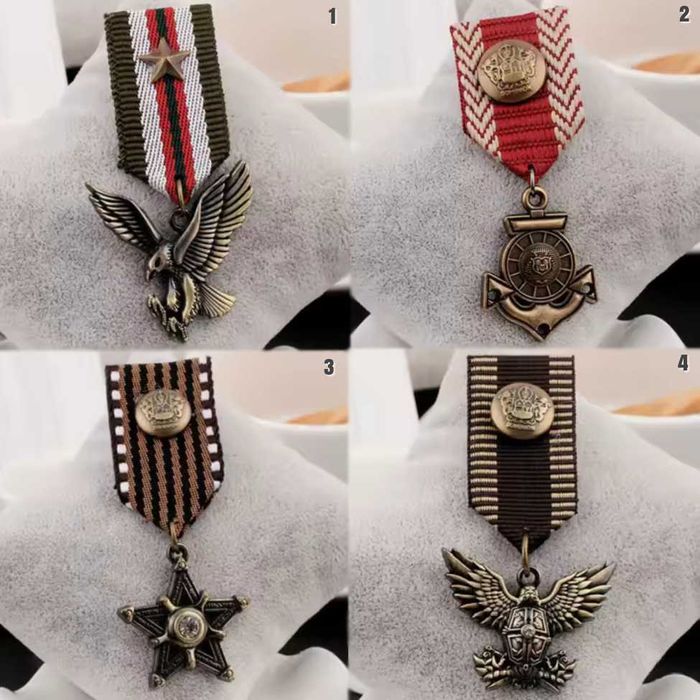 Medalie decoratie militara WW1 UK British Army USA Army Retro Style