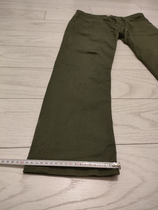 Pantaloni C&a W33 L30 verde/kaki