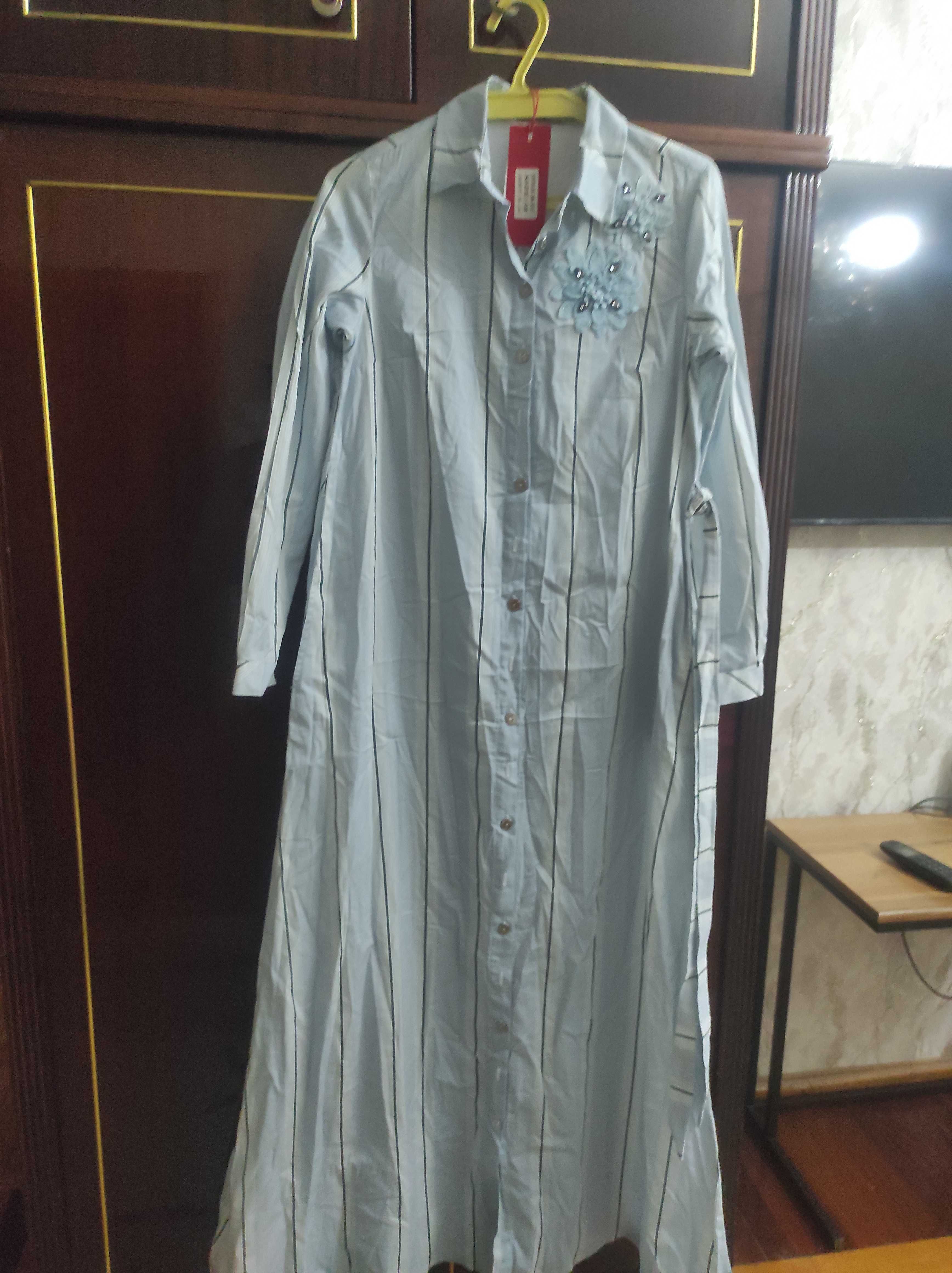 Платье - халат, 48 размер, новое