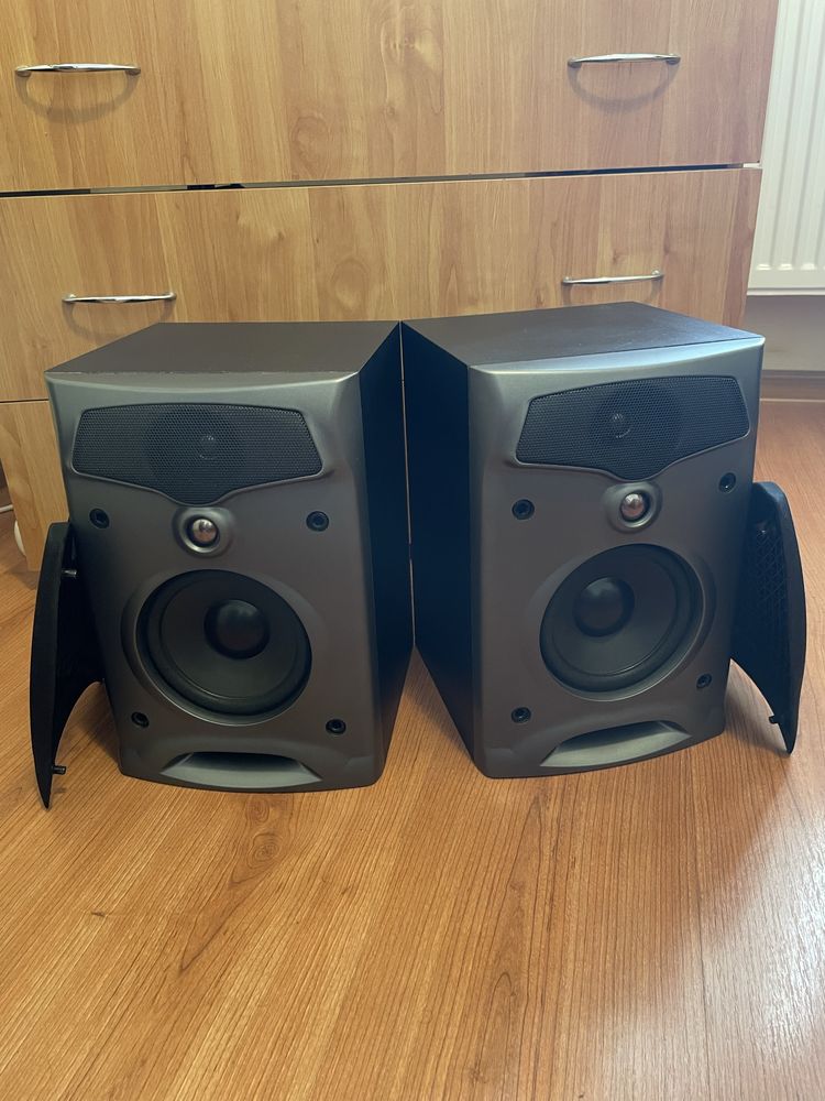 Boxe audio Grunding pe 3 căi de raft/birou Stare impecabila !!!