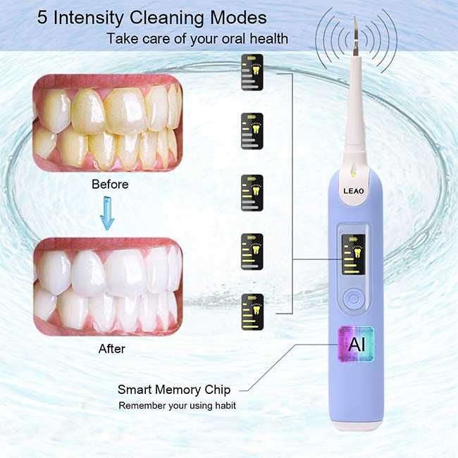 Електрическо апарат за отстраняване на плака за зъби Calculus Remover