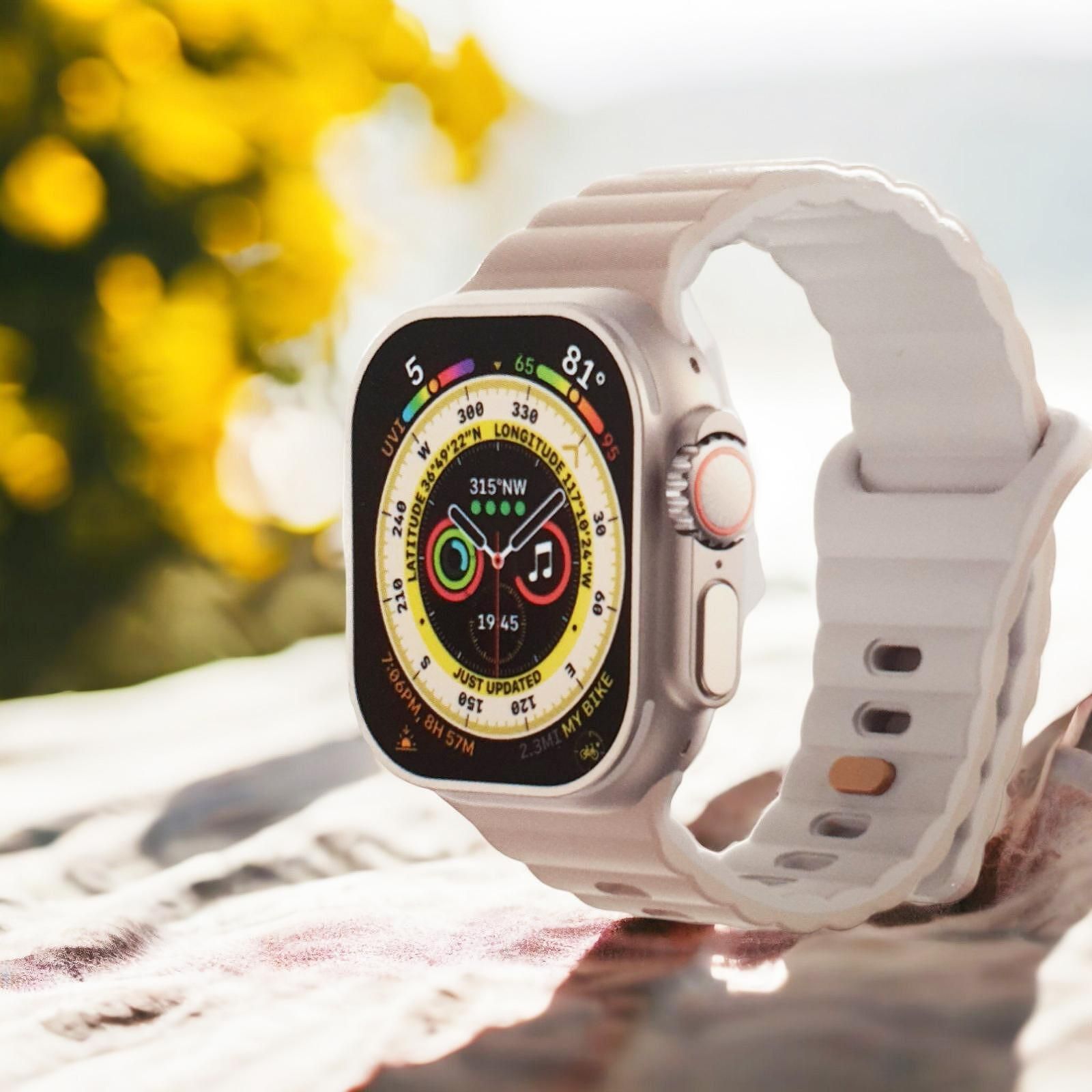 Силиконова каишка gear4 two tone sport band за apple watch ultra 1/ 2