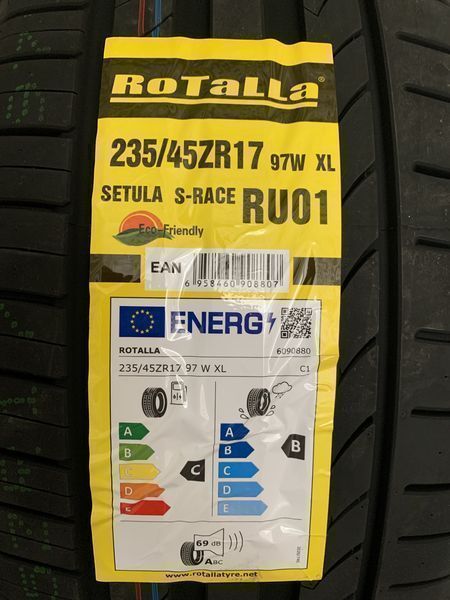 Нови летни гуми ROTALLA SETULA S-RACE RU01 235/45R17 97W XL НОВ DOT