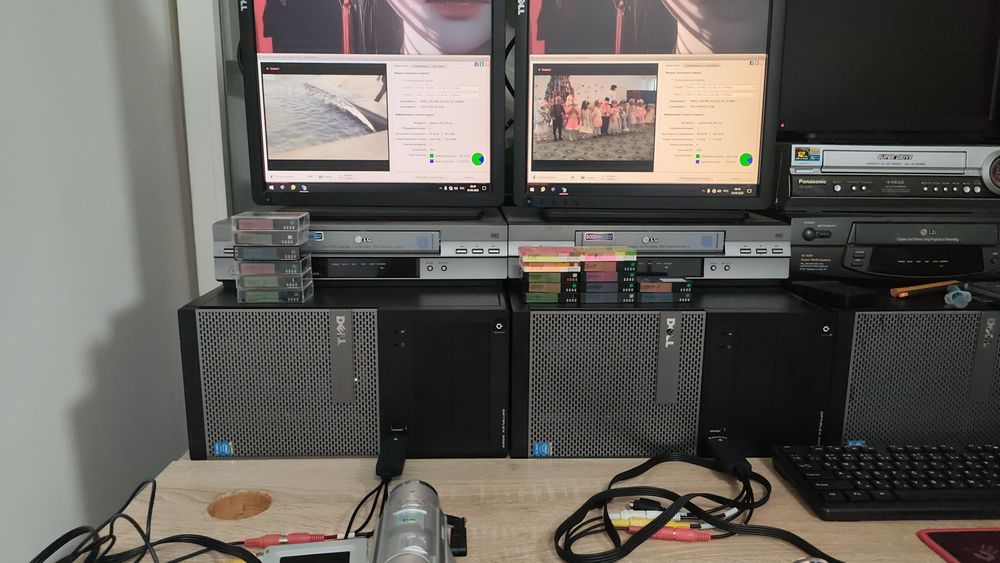 Установка, Windows и программ. Оцифровка видеокассет.