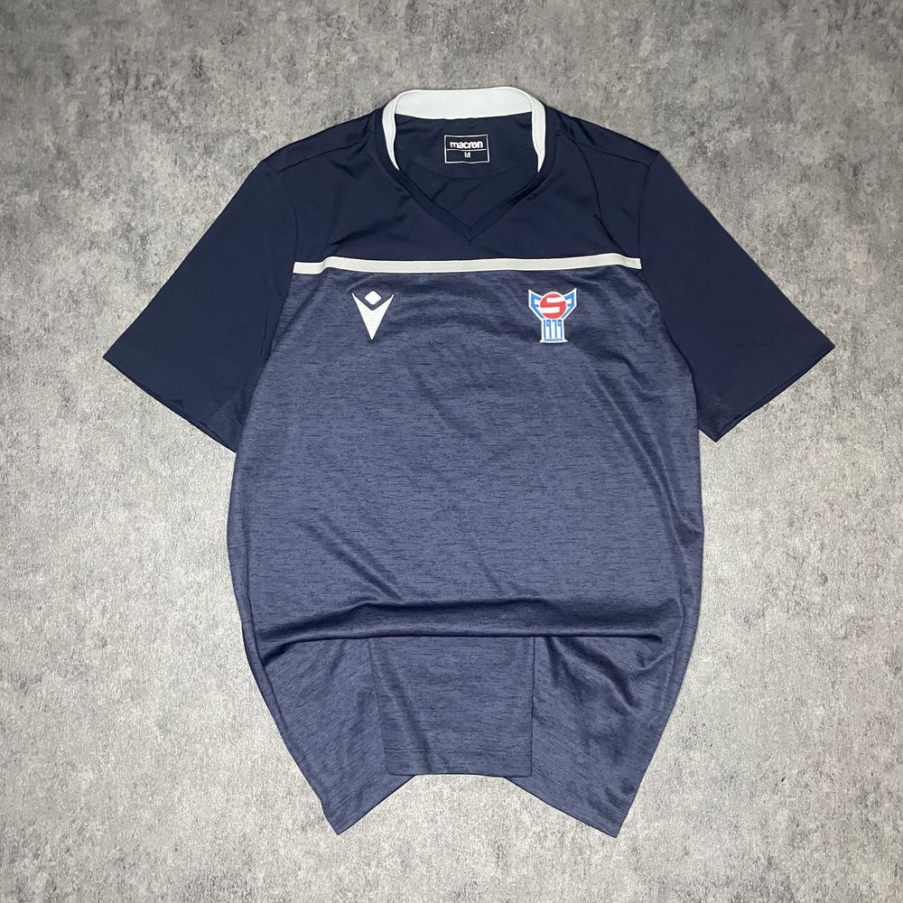 Tricou  fotbal original Insulele Feroe – Macron 2022, bleumarin  M