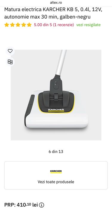 Matura electrica KARCHER