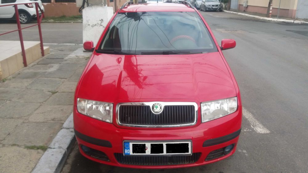 Skoda fabia 2008, benzina 1200, km. 143000