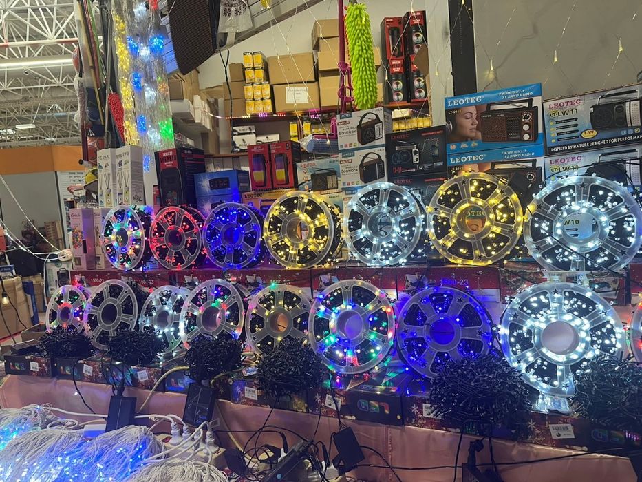 Instalație de bradul de craciuni