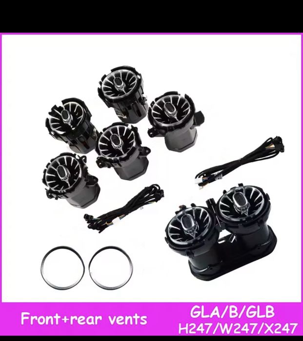 Burmaster W247 air ambiation въздуховоди лсветещи за GLA/GLB 2014-2020