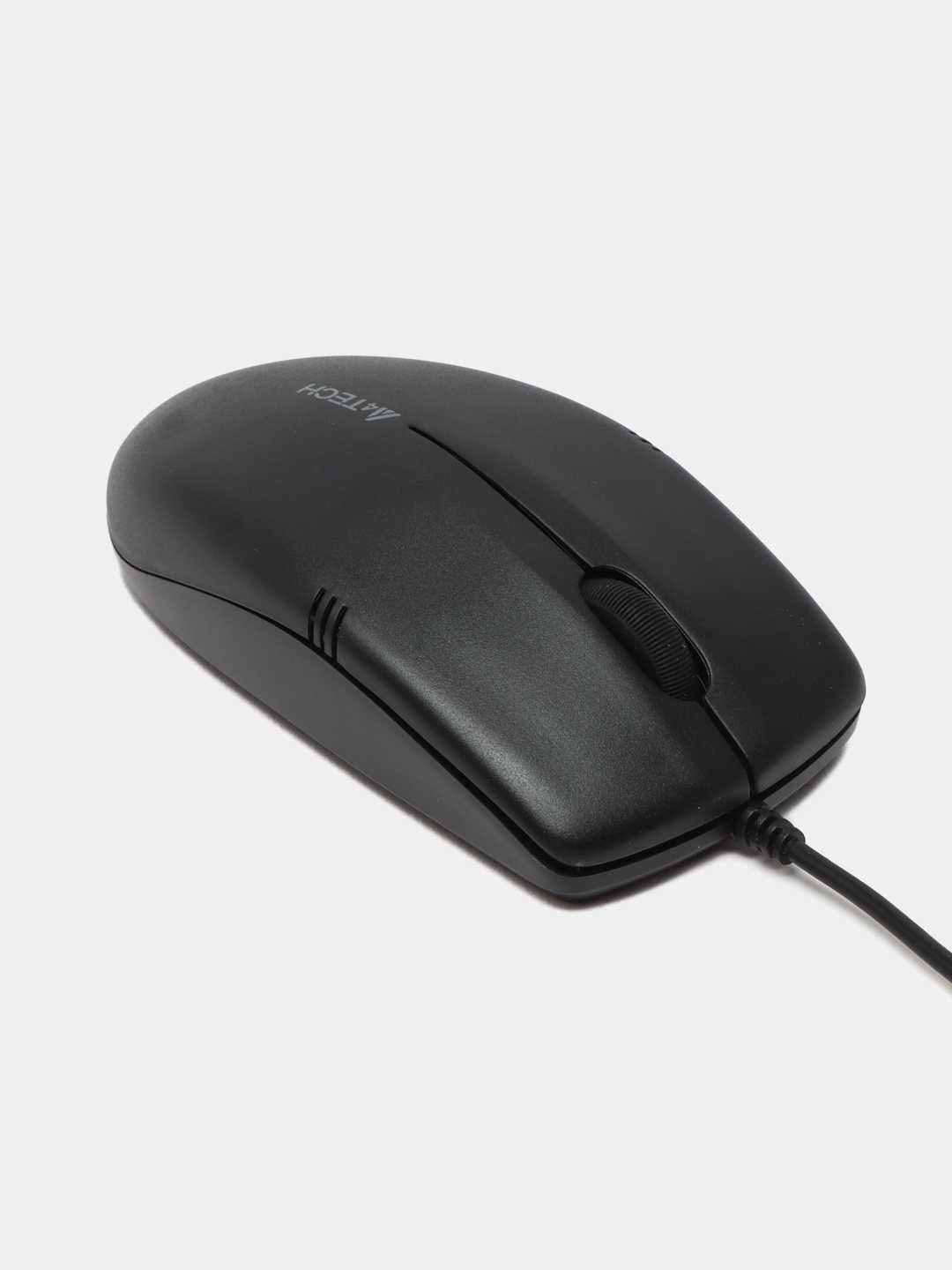 Мышь проводная A4Tech OP-530NU Black Optical Mouse USB