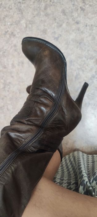 Продам сапоги, кожа, зимние 36 разм