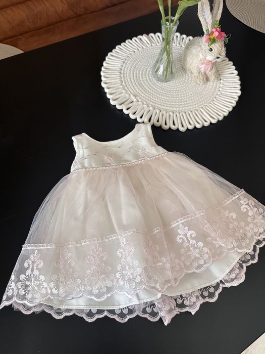 Официлна рокля за повод 9-12м.