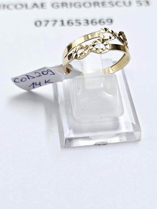 Maty Amanet Inel Dama aur 14 k 1.67 g cod 209