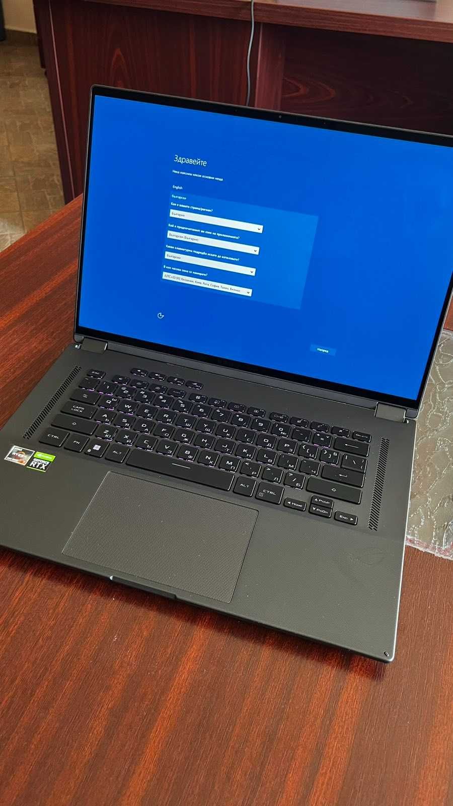 ASUS ROG FLOW X16 GV601RM в гаранция, практически нов
