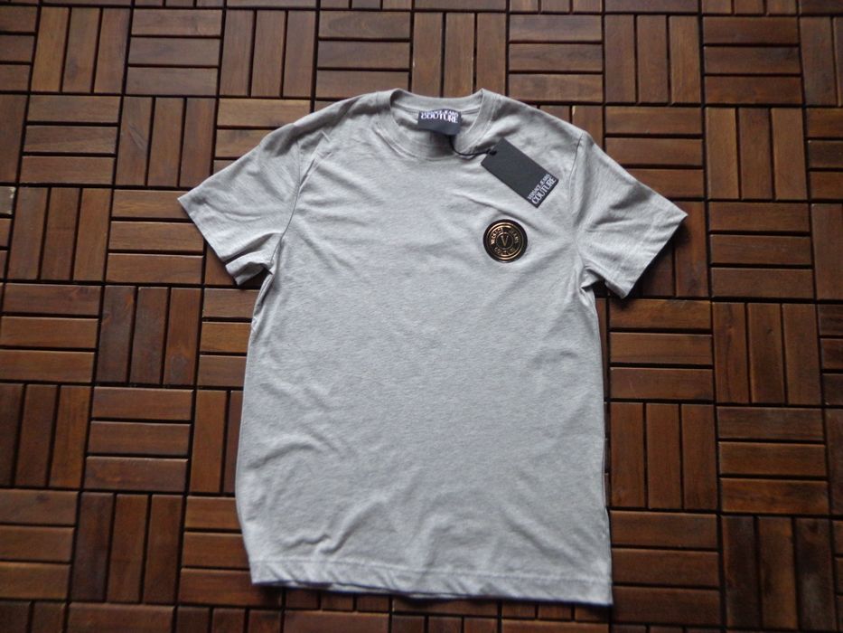 Мъжка тениска Versace Jeans Couture V Emblem logo cotton T-shirt