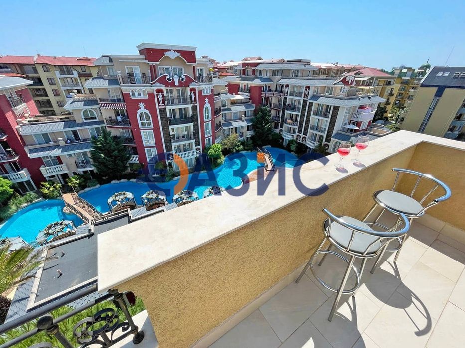 Продава се Двустаен апартамент в к.к. Слънчев бряг - 60 кв.м за 1167 €/кв.м - Снимка #14