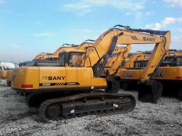 SANY SY235C Средний гидравлический экскаватор 2025 года