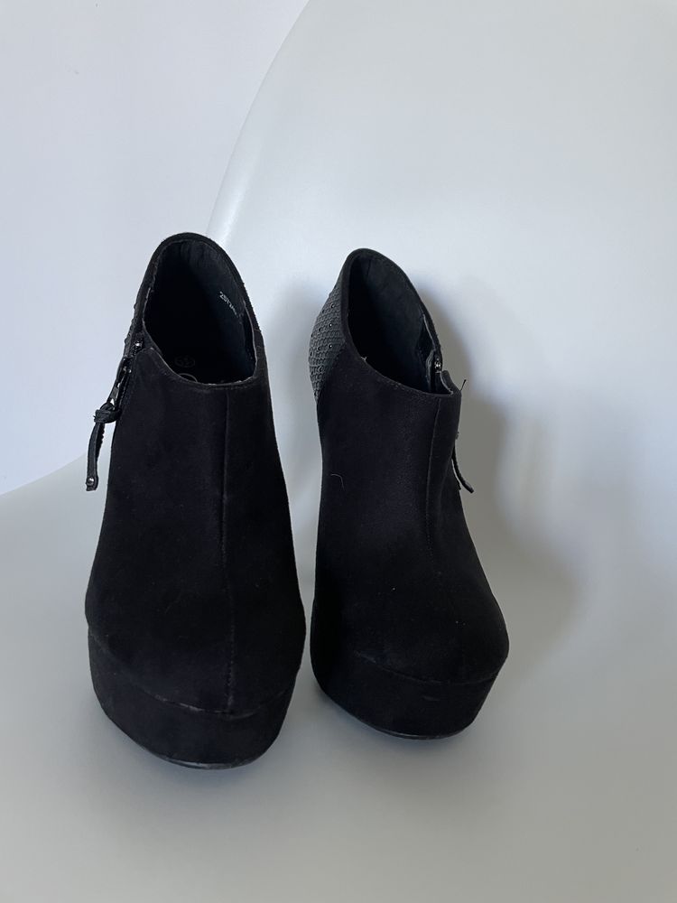 Botine cu toc New Look