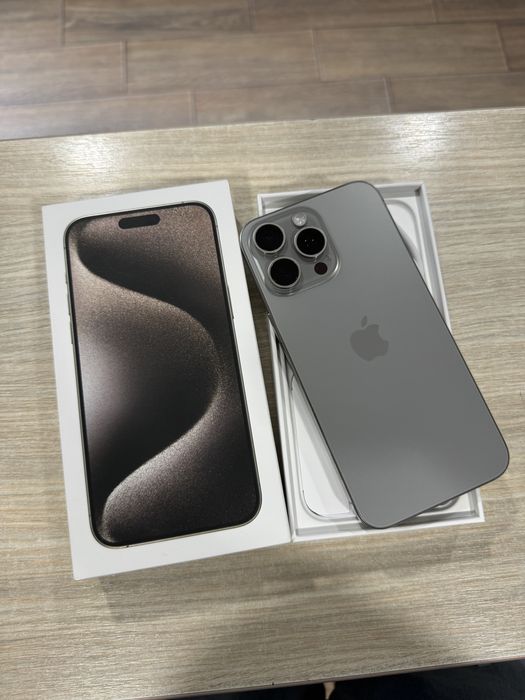 iPhone 15 Pro Max, 256GB, 5G, Natural Titanium, Impecabil/CA NOU!!!