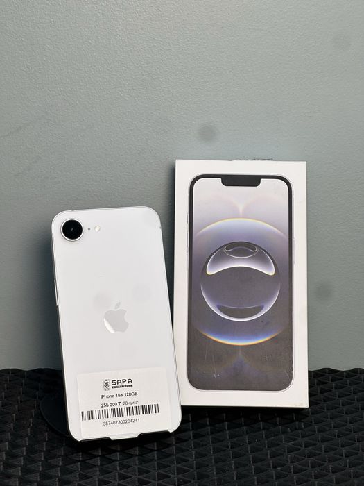 Айфон 16е белый ЕАС 28-цикл