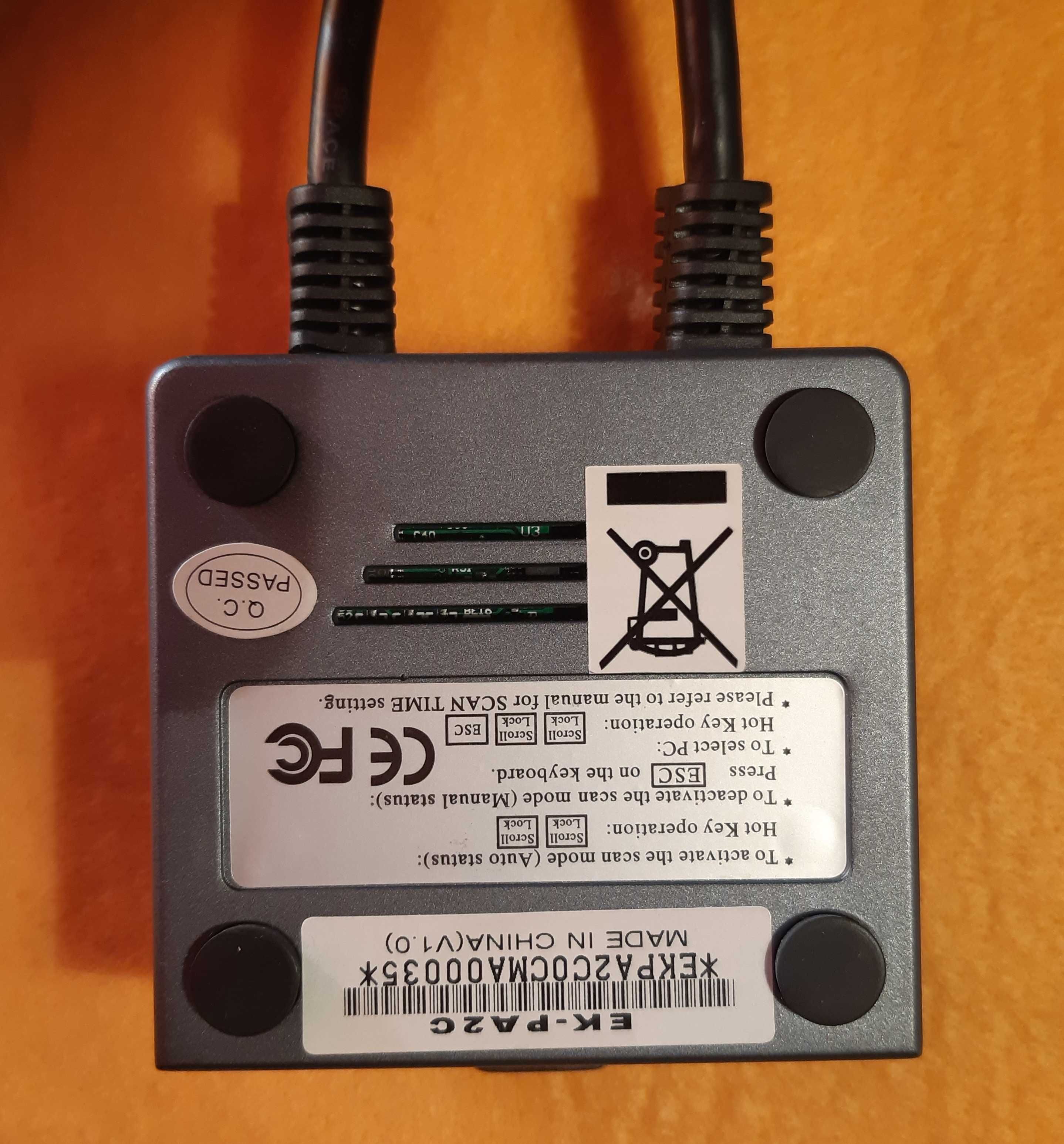 Switch KVM - Edimax PS2 , adaptor usb la PS2