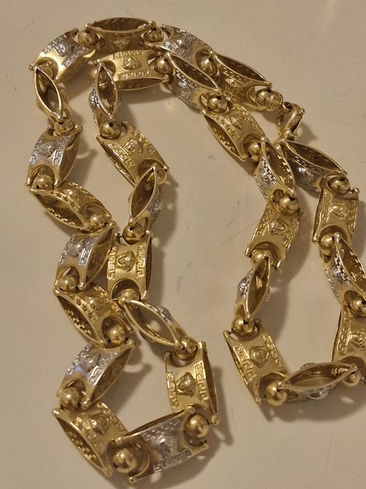 Vând lanț de aur 14k model verssace