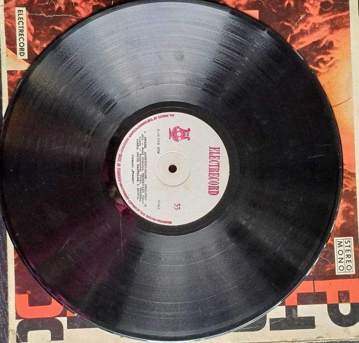 vand disc de vinil Phoenix cu autografele orginale