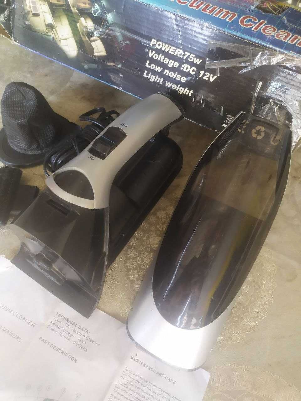 Пылесос автомобильный 12v Auto Vacuum Cleaner