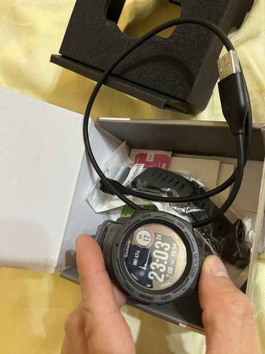 Garmin Instinct Solar (curea rezerva, folie display)smartwatch