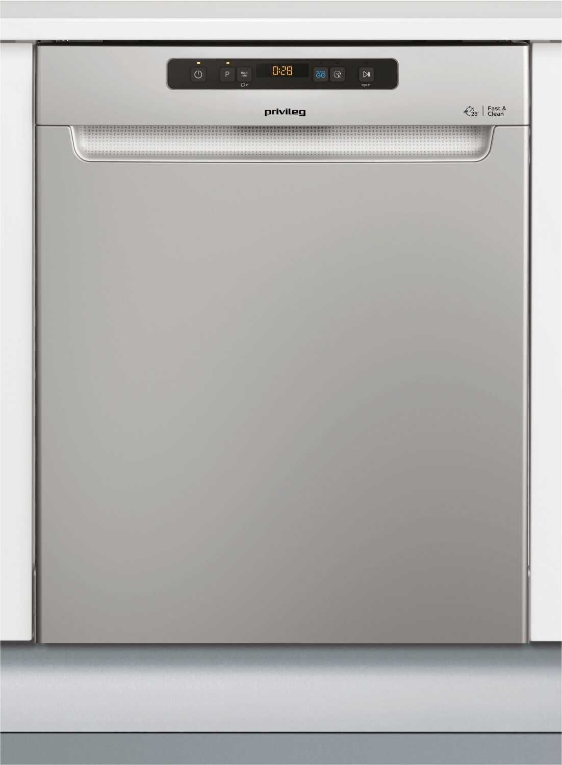 Съдомиялна за частично вграждане PRIVILEG P0U ECO D541 S, 60см