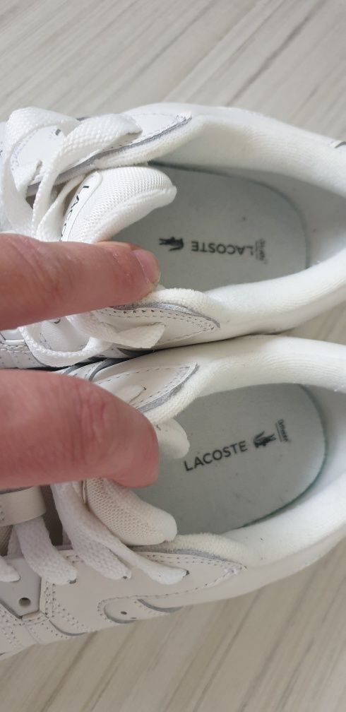 Lacoste Leather Sneakers  40.5 /- 26см UK 7 ОРИГИНАЛ! Мъжки  Ест. кожа