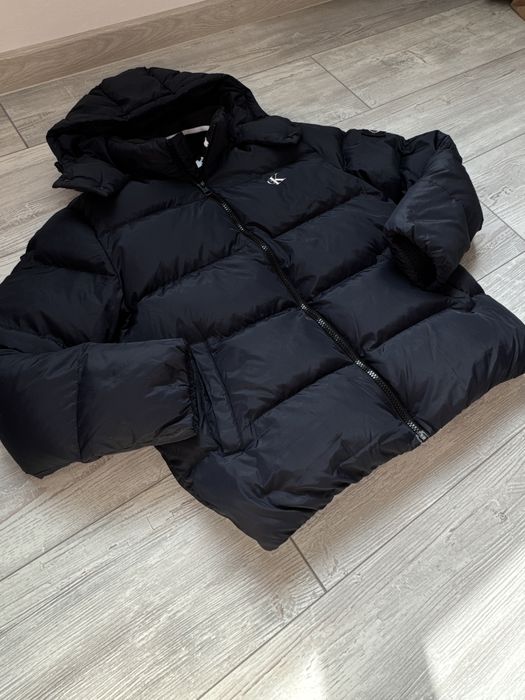 Мъжко! Чисто ново оригинално пухено яке Calvin Klein ESSENTIALS DOWN