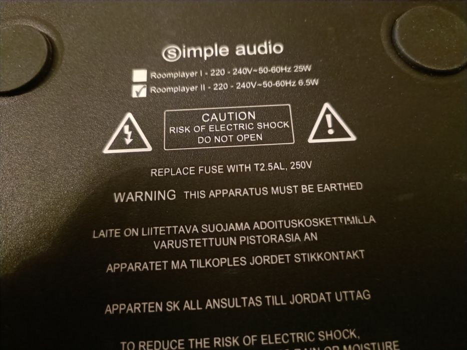 Simple Audio Room player 2, streamer network  player, FLAC