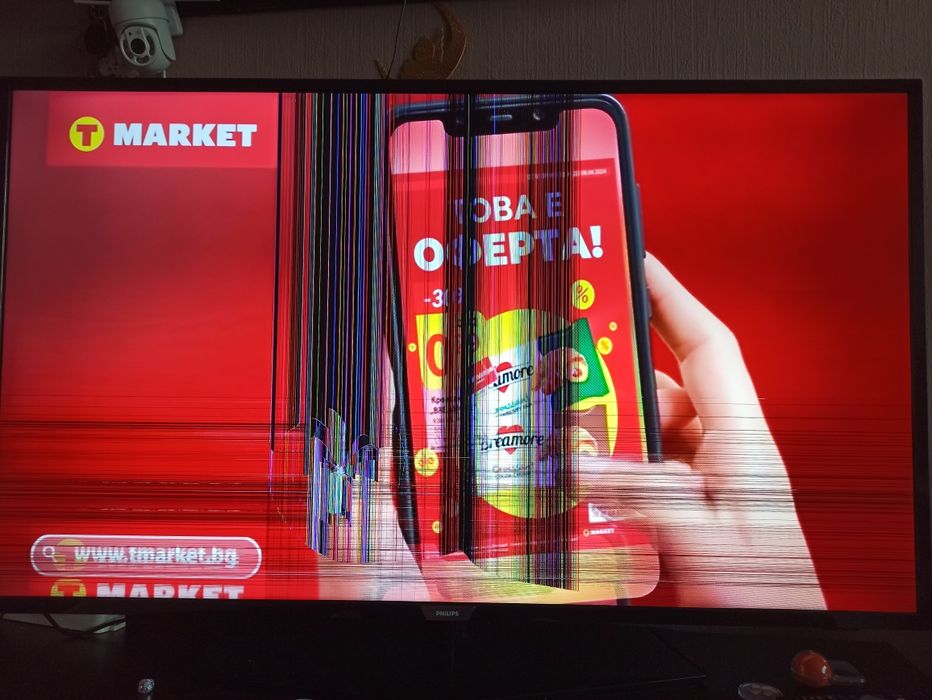 Смарт Телевизор Philips за части 50инча