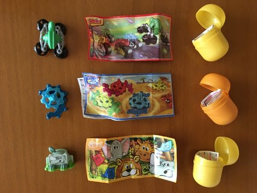 Детски играчки от Киндър - нови и стари