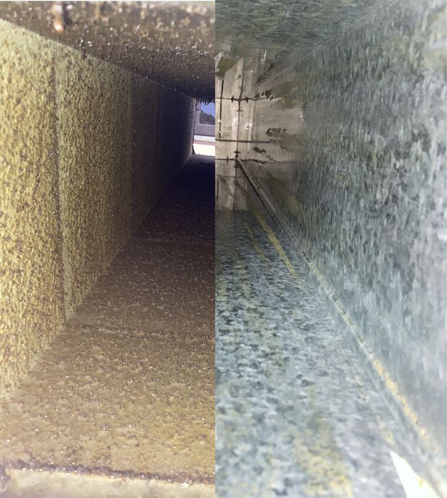 Очистка вентиляции, вытяжек и двигателей. Любая степень загрязнения