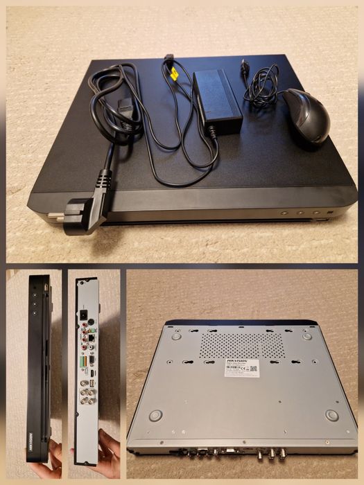 DVR Hibrid Hikvision 4 Canale Analogice 8 Digitale IP 7204HUHI-K2 4K