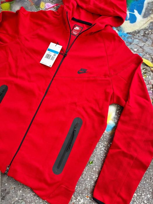 Trening Nike Tech Fleece Red - Trening Fete Baieti Set Complet