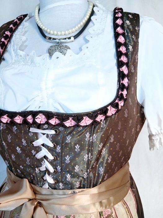 Dirndl Nr 46 rochie bavareză Oktoberfest rochie tiroleza sarafan