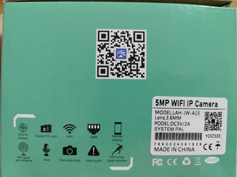 Set 2Camere Supraveghere Exterior Wireless ,Rotative ,Wifi