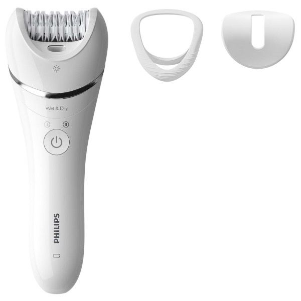 Эпилятор для влажной и сухой эпиляции Philips Series 8000 BRE700