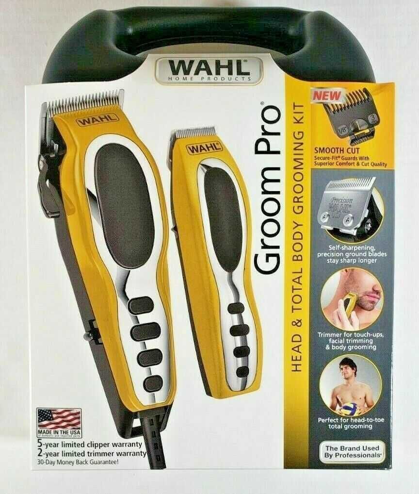 Набор для стрижки WAHL Groom Pro из 22 предметов.2 в 1.