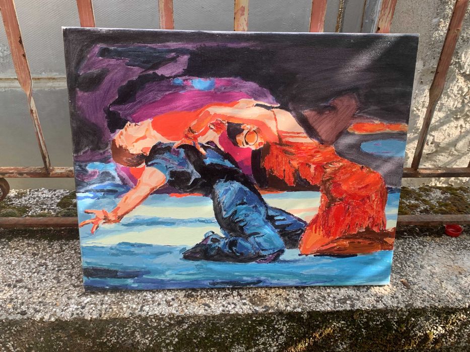 стара картина танц